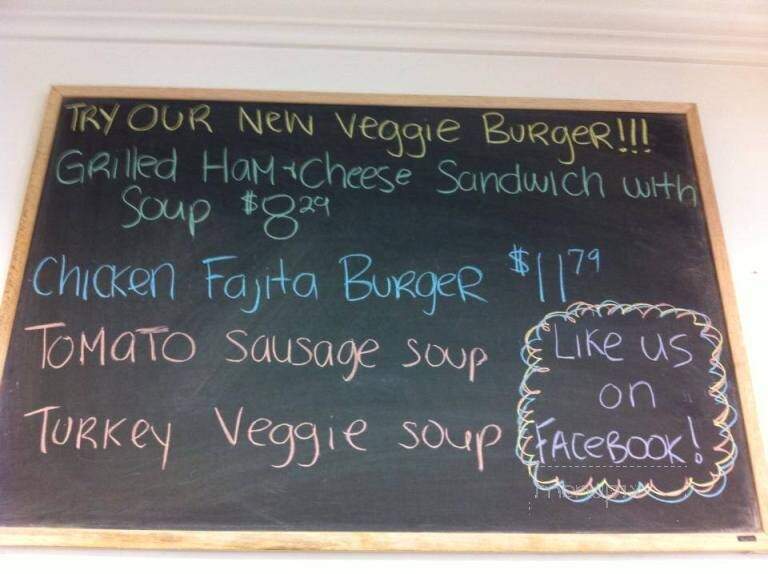 Ann Marie's Cafe - Abbotsford, BC menu_pic