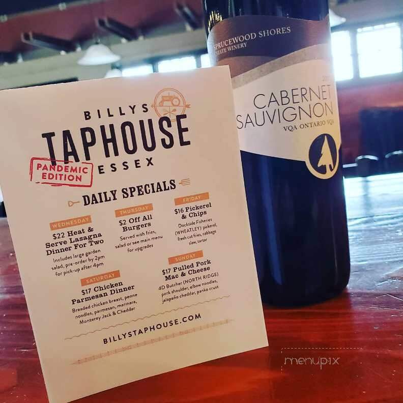 Billys Taphouse - Essex, ON