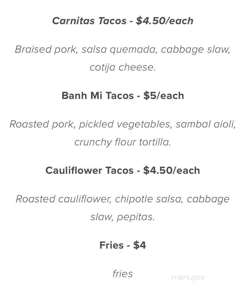 Hunga Dunga Brewing - Moscow, ID menu_pic