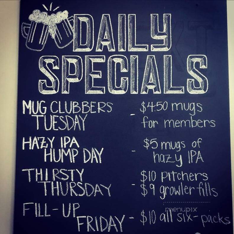 Hunga Dunga Brewing - Moscow, ID menu_pic