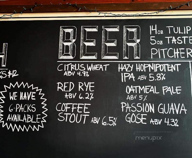 Hunga Dunga Brewing - Moscow, ID menu_pic