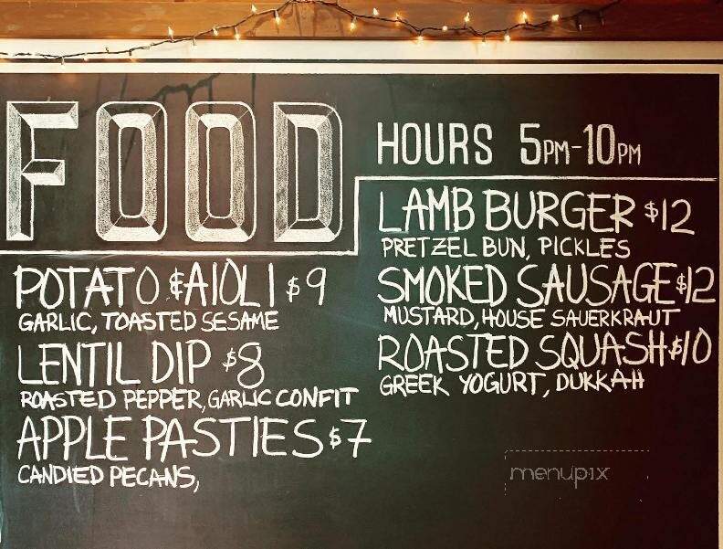 Hunga Dunga Brewing - Moscow, ID menu_pic