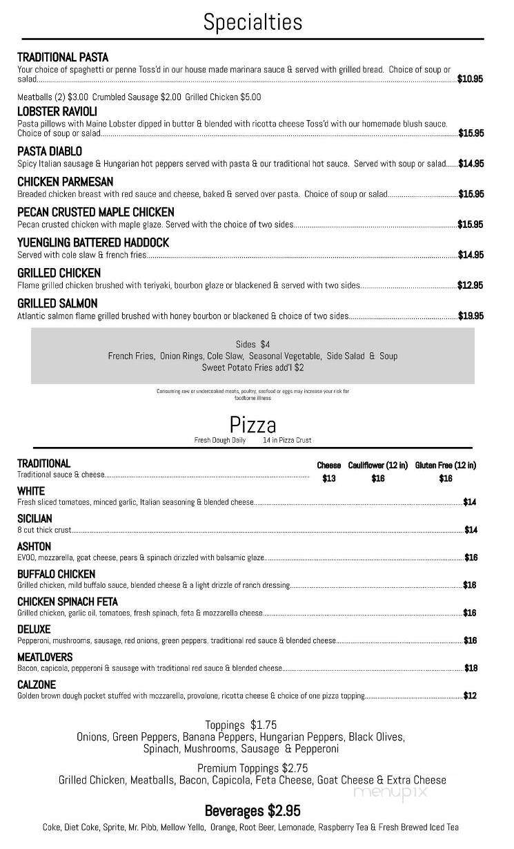Toss'd - Hermitage, PA menu_pic