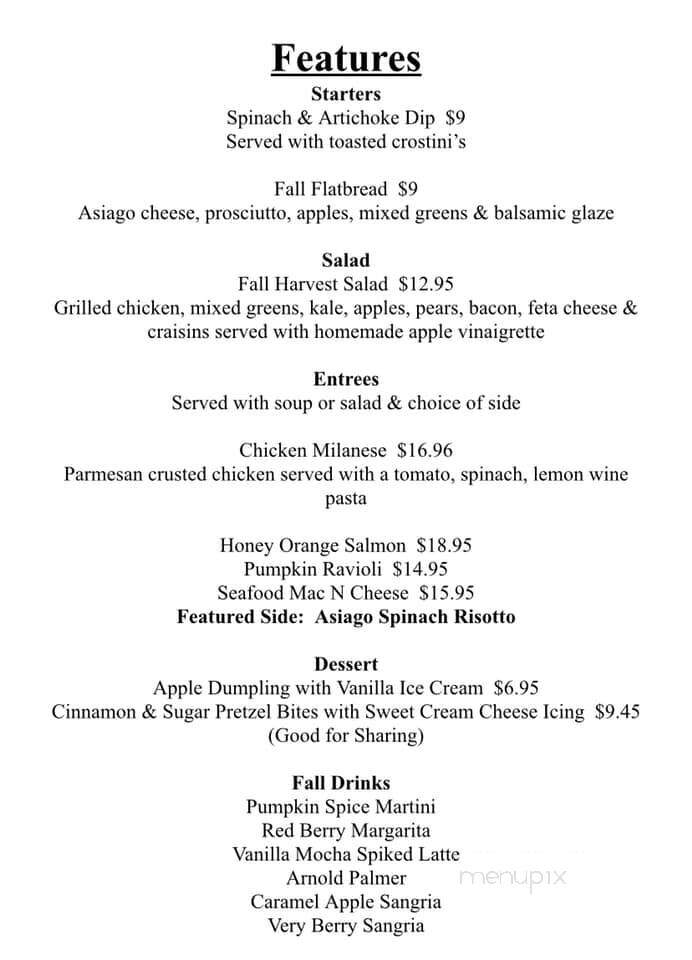 Toss'd - Hermitage, PA menu_pic