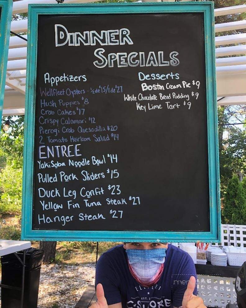C Shore - Wellfleet, MA menu_pic