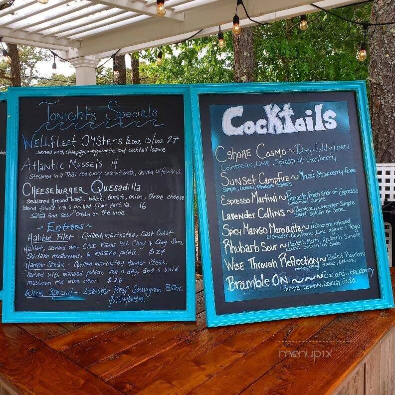 C Shore - Wellfleet, MA menu_pic
