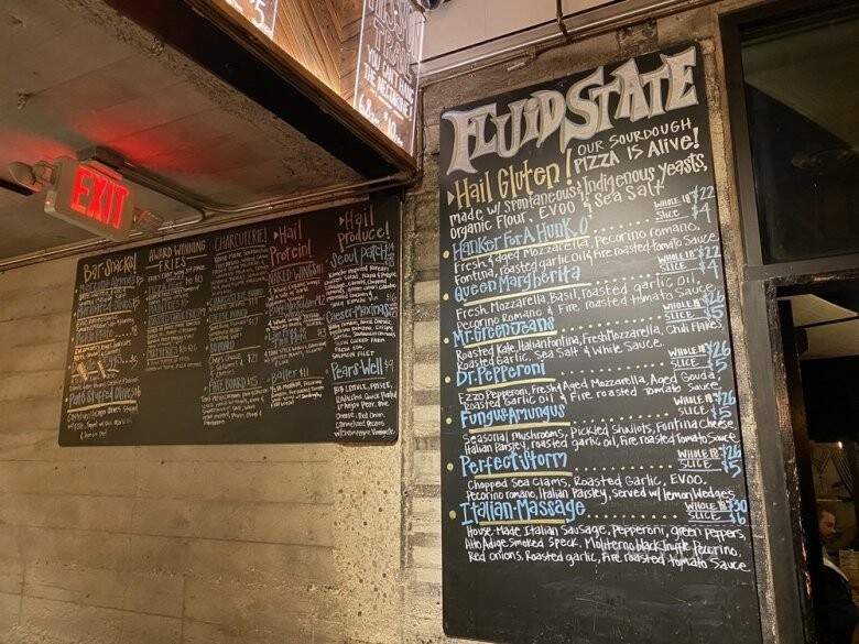Fluid State Beer Garden - Ventura, CA menu_pic