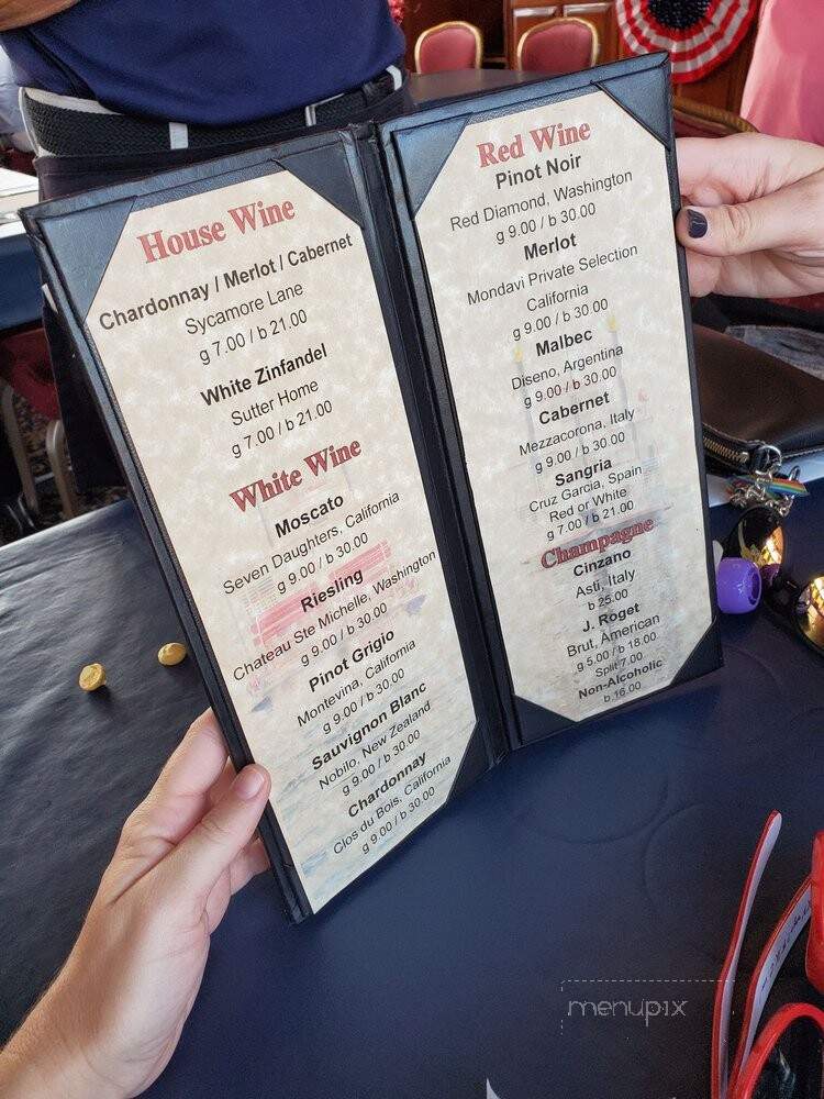 St. Johns Rivership Cruise - Sanford, FL menu_pic