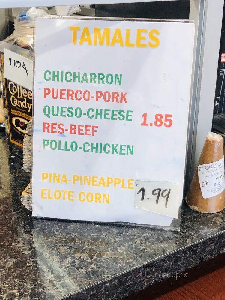 Canela Bakery - Montebello, CA menu_pic