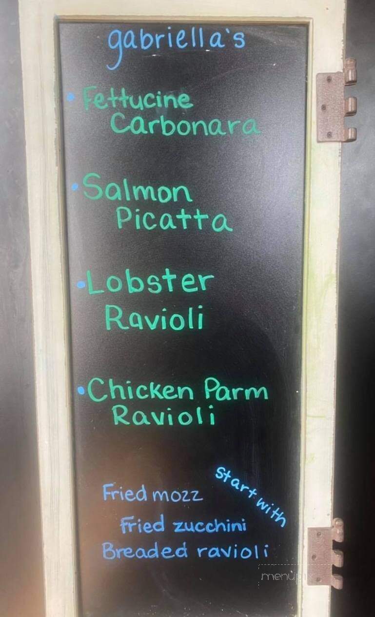 Gabriella's Ristorante - Prescott Valley, AZ menu_pic
