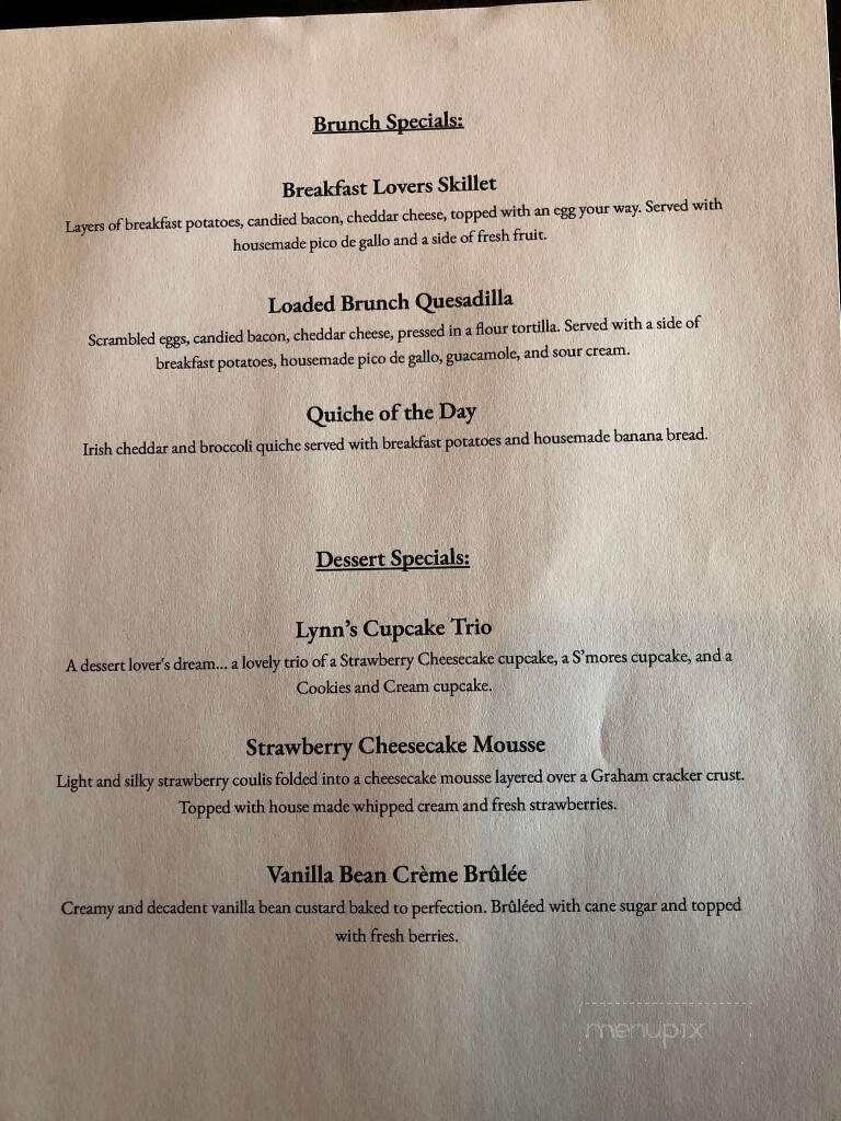 J's Place - Middletown, NY menu_pic