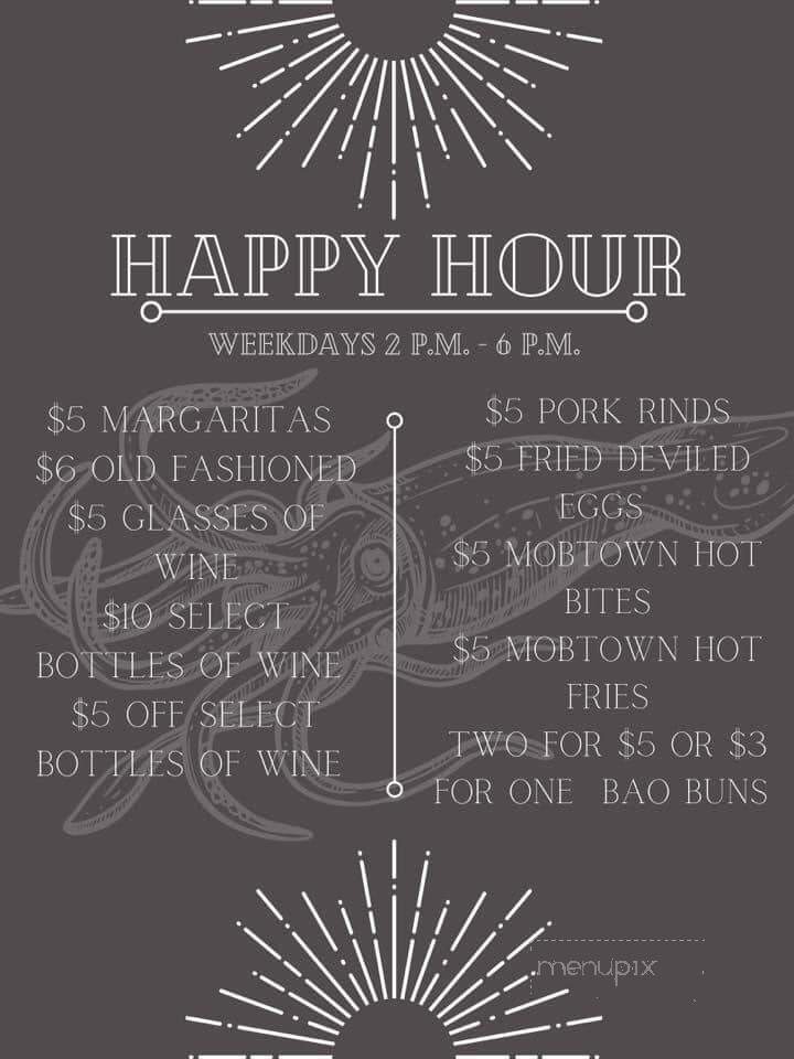 Squid Ink Eclectic Eats & Drinks - Mobile, AL menu_pic