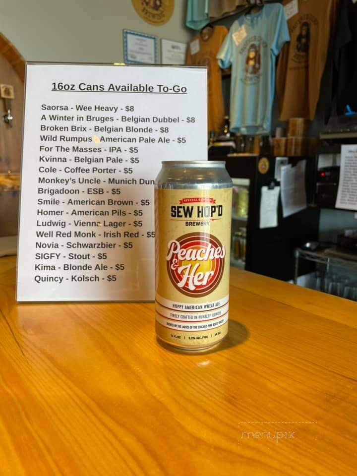 Brother Chimp Brewing - North Aurora, IL menu_pic