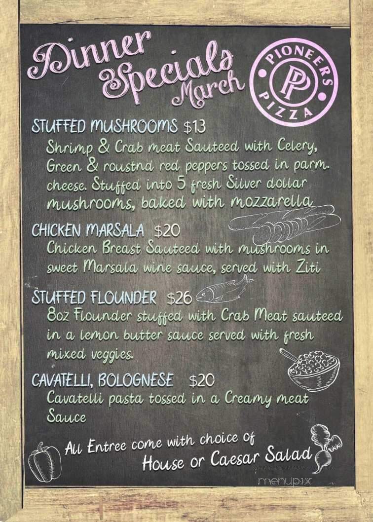 Pioneers Pizza - Punta Gorda, FL menu_pic