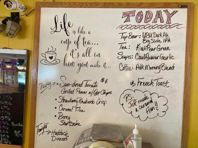 Black Waters Cafe - Wanakena, NY menu_pic