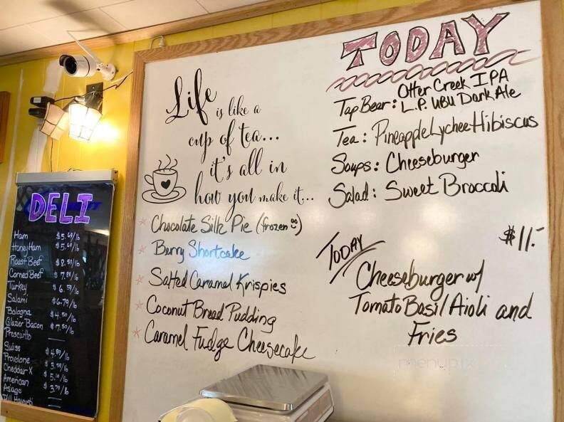 Black Waters Cafe - Wanakena, NY menu_pic