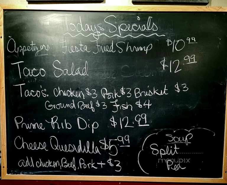 Sweet's Smokehouse Bar & Grill - Hemet, CA menu_pic