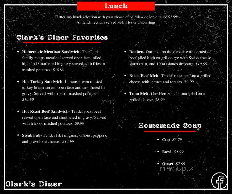 Rudys Diner - Lower Burrell, PA menu_pic