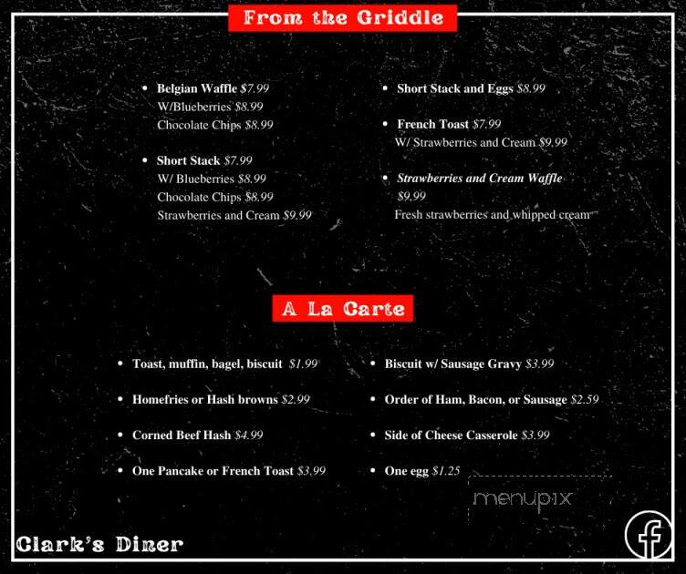 Rudys Diner - Lower Burrell, PA menu_pic