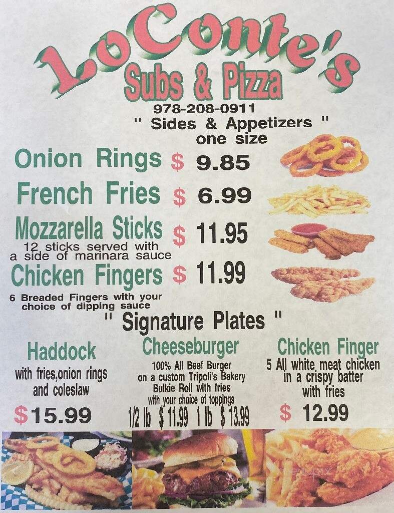 LoConte's Subs & Pizza - Methuen, MA