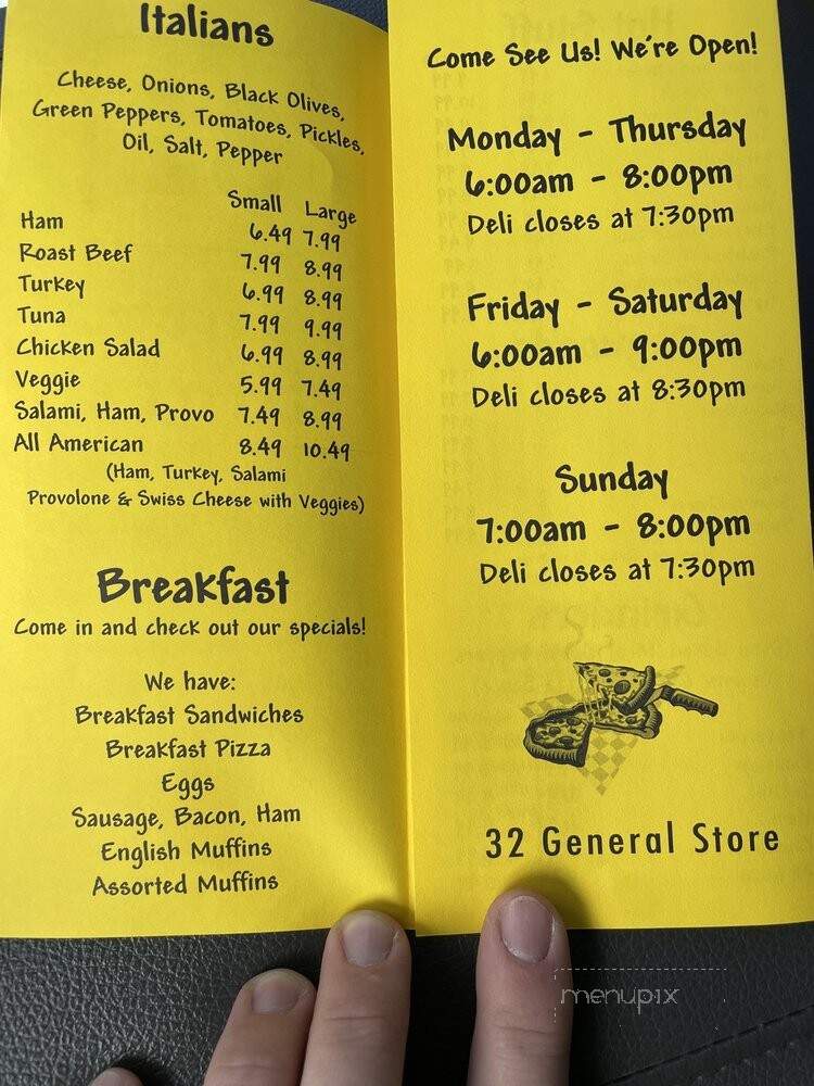 32 General - China, ME menu_pic