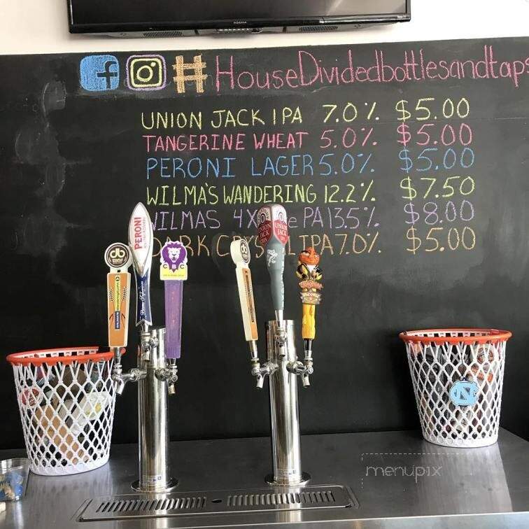 House Divided Bottle & Taps - Greensboro, NC