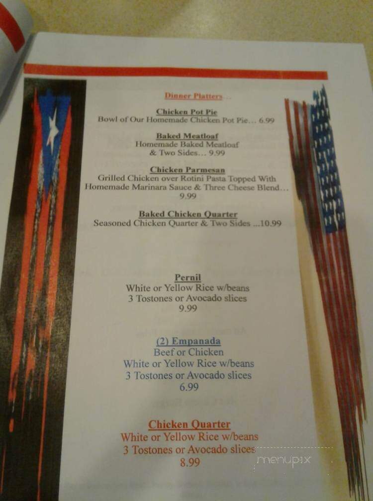The Art Of Flavors - Jamestown, NY menu_pic