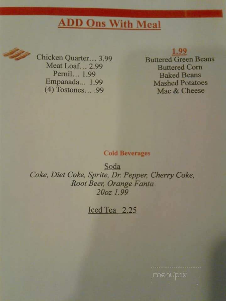 The Art Of Flavors - Jamestown, NY menu_pic