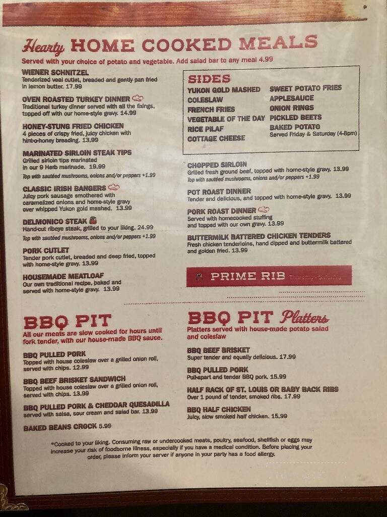 Tempesta's - Keene, NH menu_pic