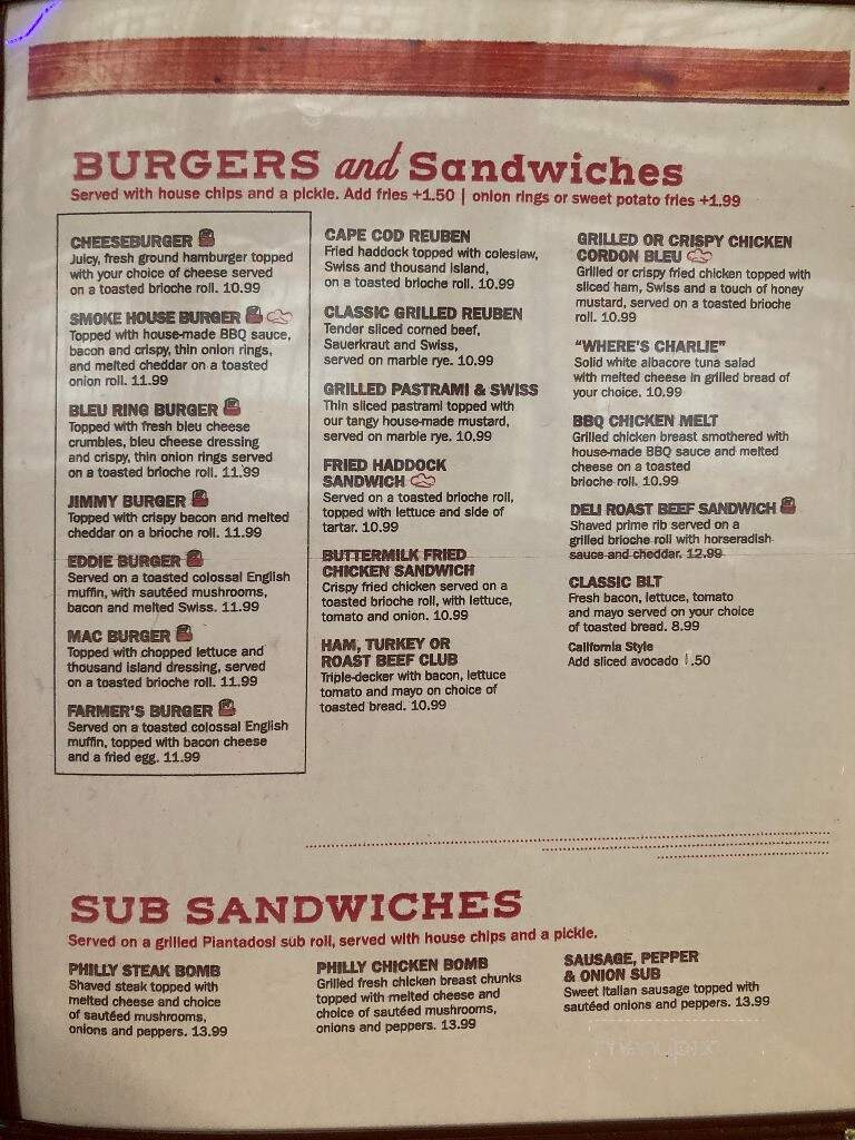 Tempesta's - Keene, NH menu_pic
