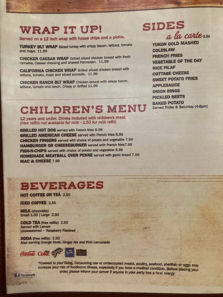 Tempesta's - Keene, NH menu_pic