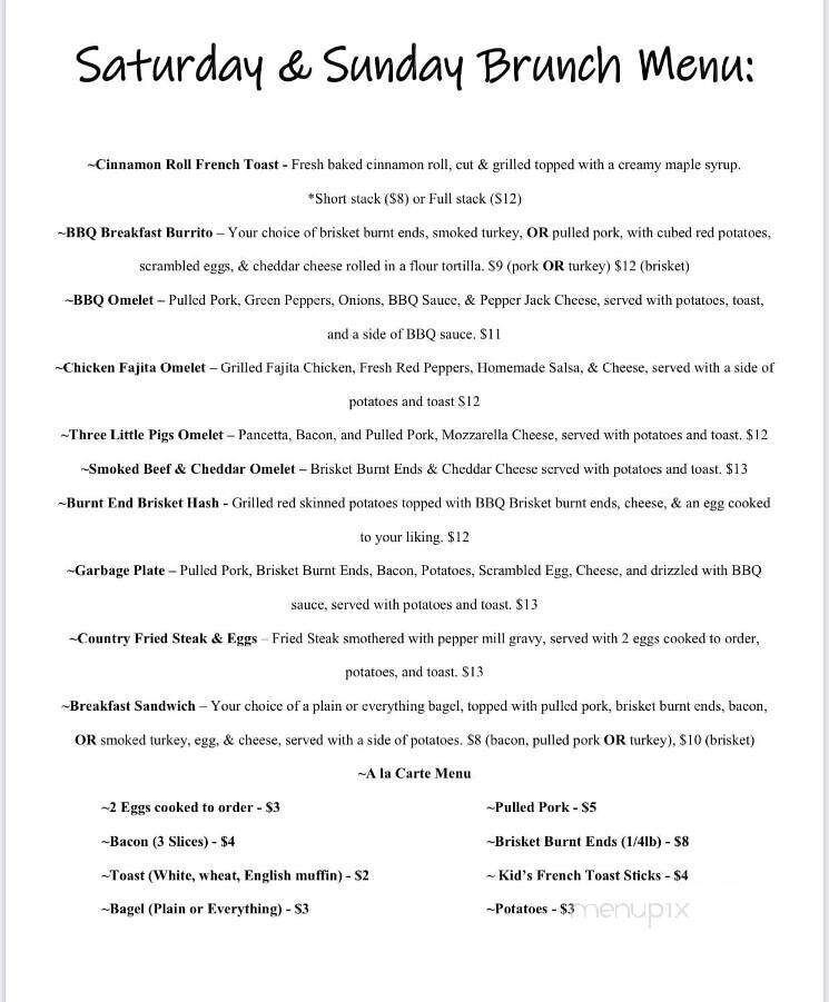 The Steel Plate - Monessen, PA menu_pic