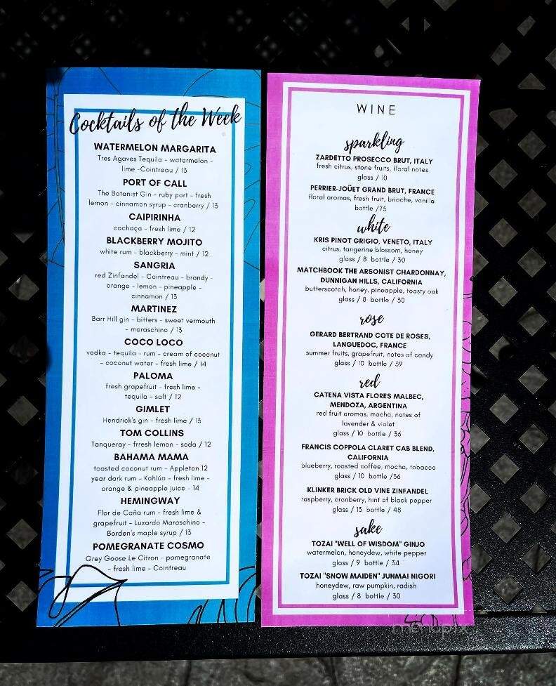 The Laughing Gull Seafood & Burger Bar - Keene, NH menu_pic