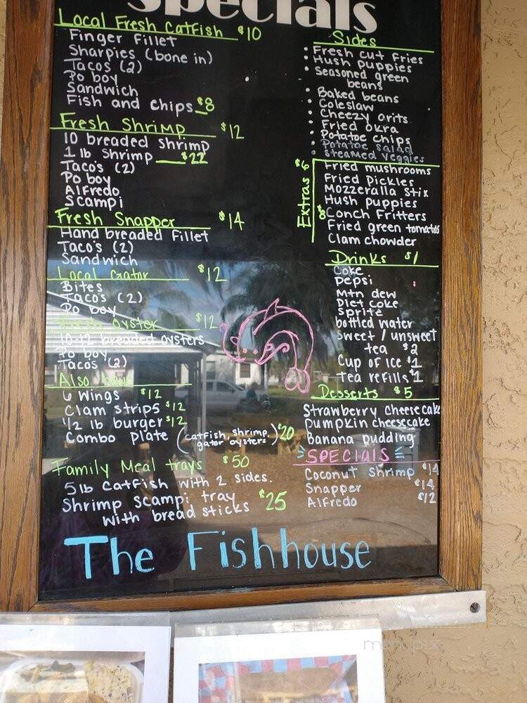 Okeechobee Fish Company - Okeechobee, FL menu_pic