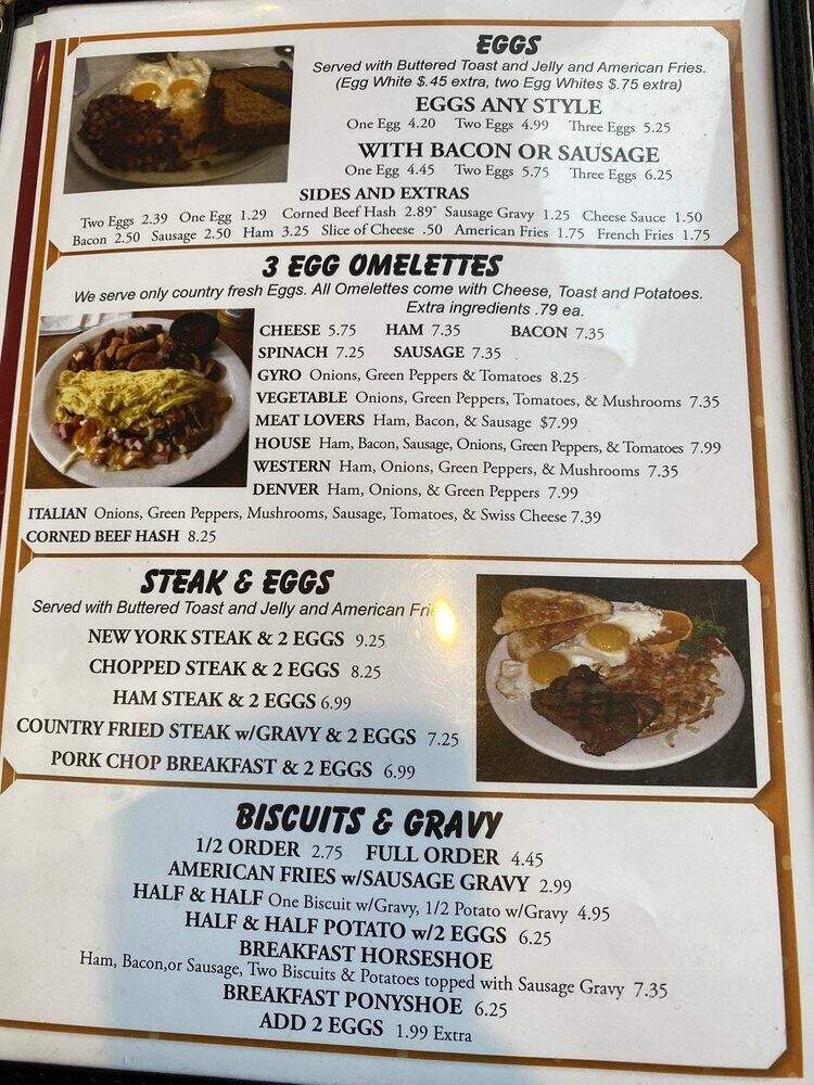 Polly's Restaurant - East Alton, IL menu_pic
