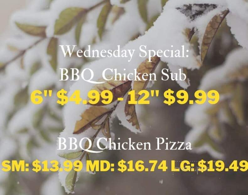 A-Frame Party & Pizzeria - Hillman, MI menu_pic
