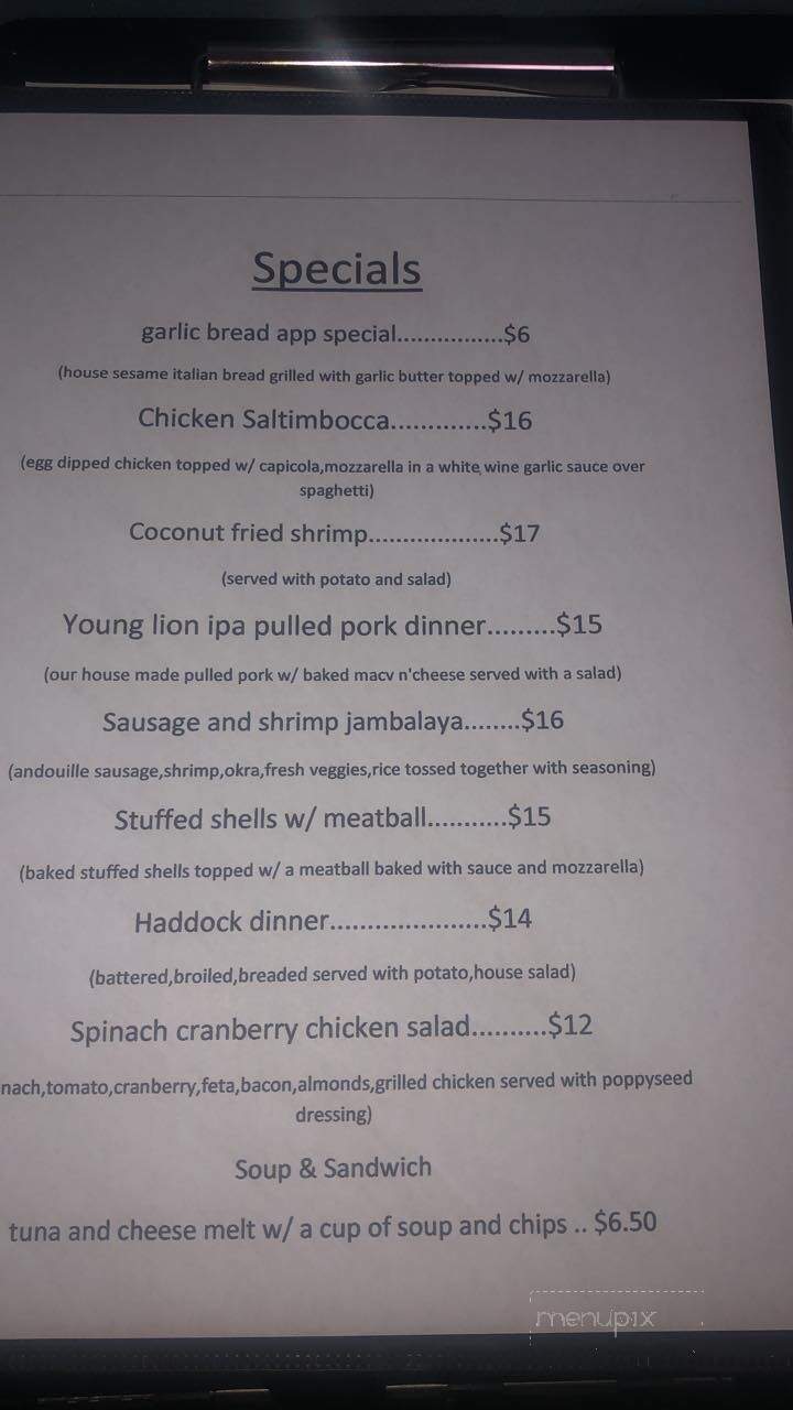 Hill Top Diner - Canandaigua, NY menu_pic