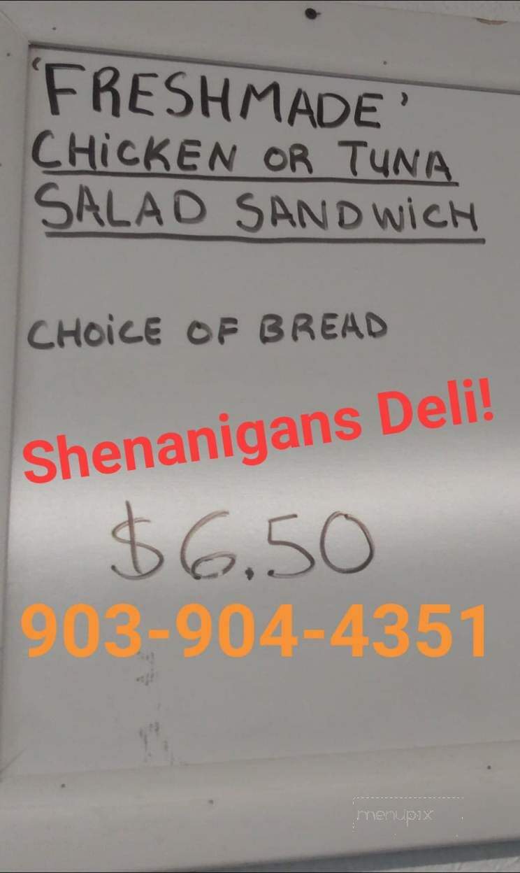 Shenanigan's Deli - Athens, TX