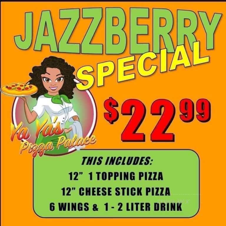 Ya Ya's Pizza - Sardis City, AL menu_pic