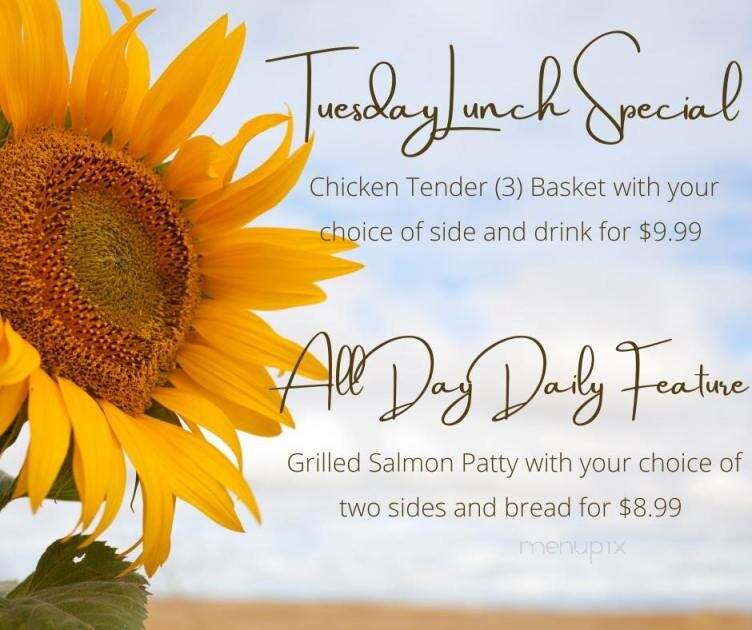 Carolina Farmhouse Restaurant - Forest City, NC menu_pic