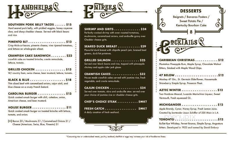 Osprey Public House - Cape Vincent, NY menu_pic