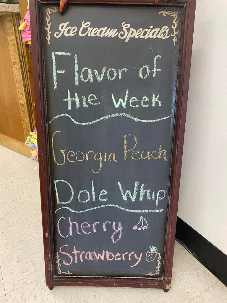 Holy Sundae - Parker, PA menu_pic