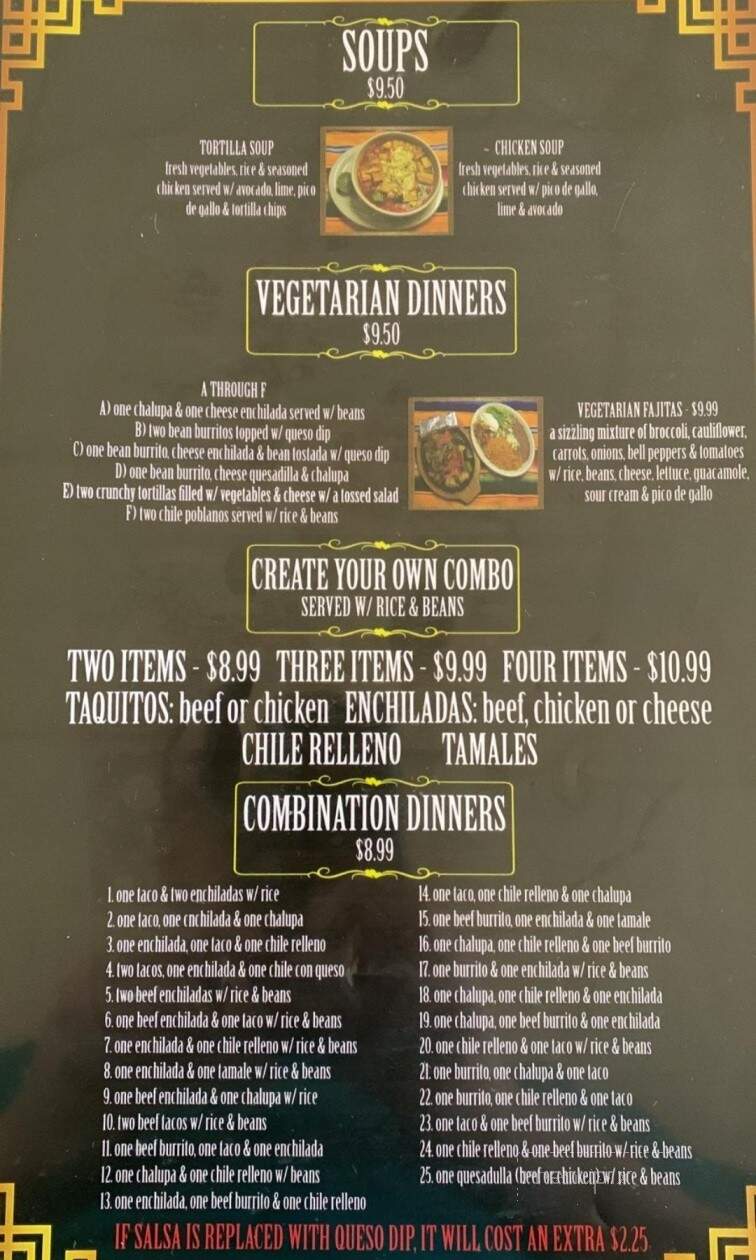 Las Brisas Mexican Restaurant - Pevely, MO menu_pic