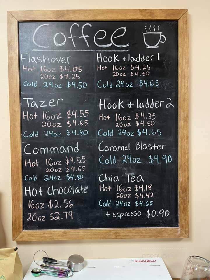 Brent's Firehouse Coffee - Camanche, IA menu_pic