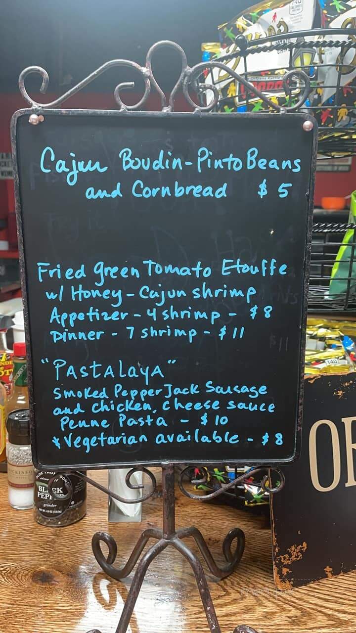 Gumbo Stop Cafe - Huntington, WV menu_pic