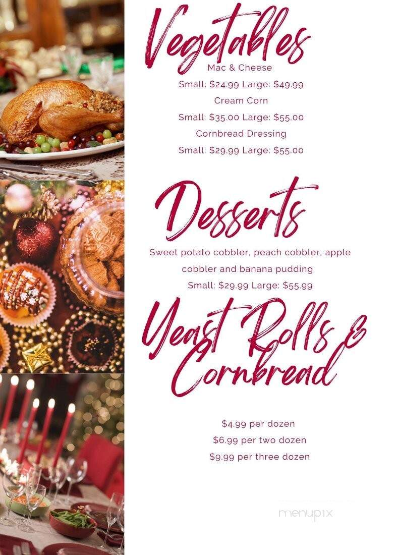 A Taste From Tammy - Commerce, GA menu_pic