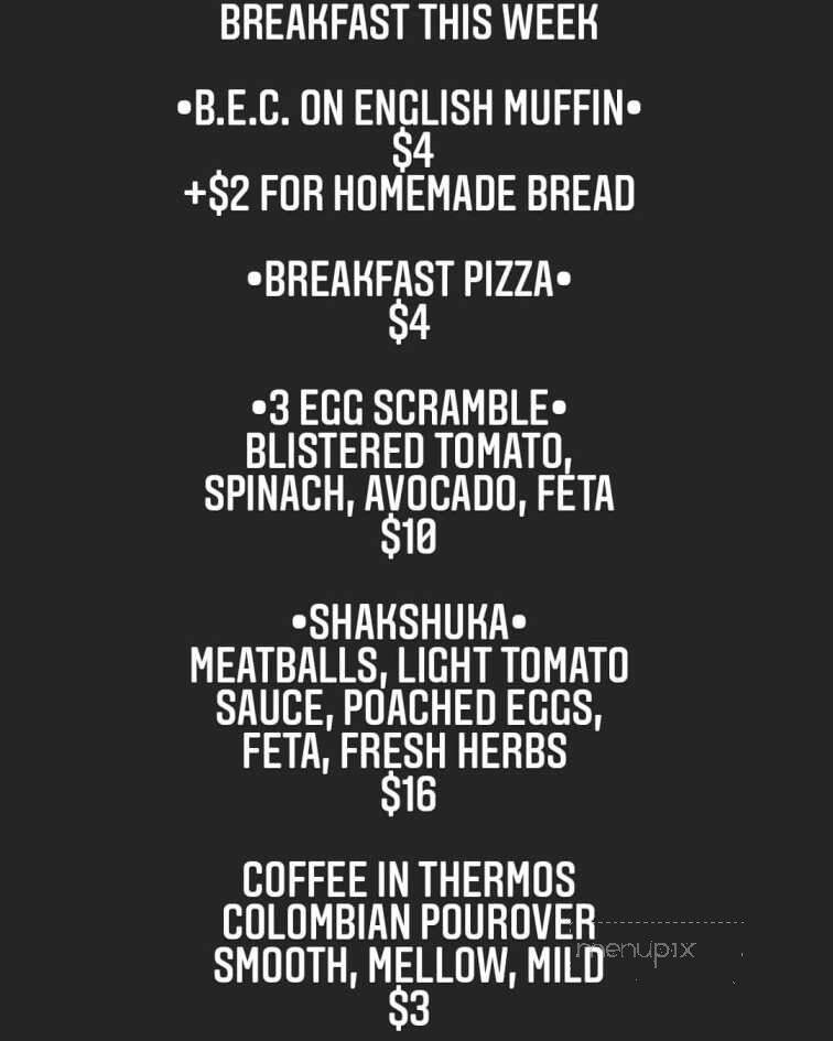 Trailhead Pizza - Bolton, NY menu_pic