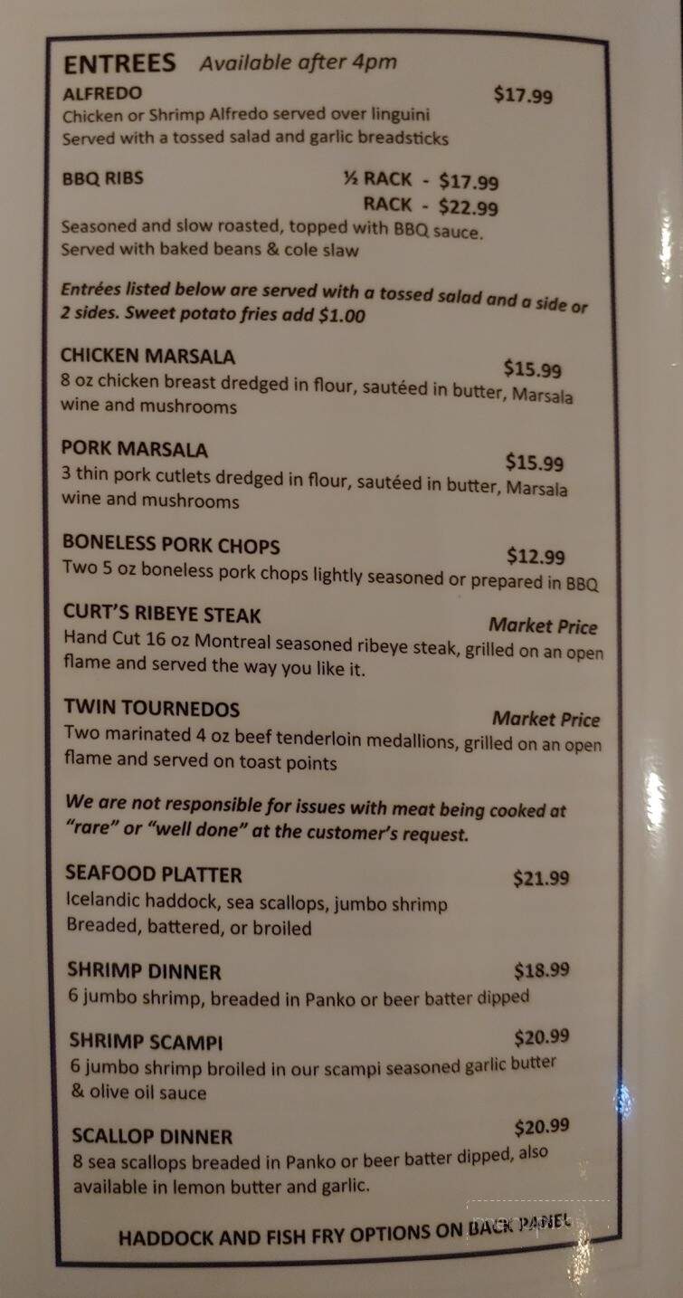 Mike's On the Corner - Scio, NY menu_pic