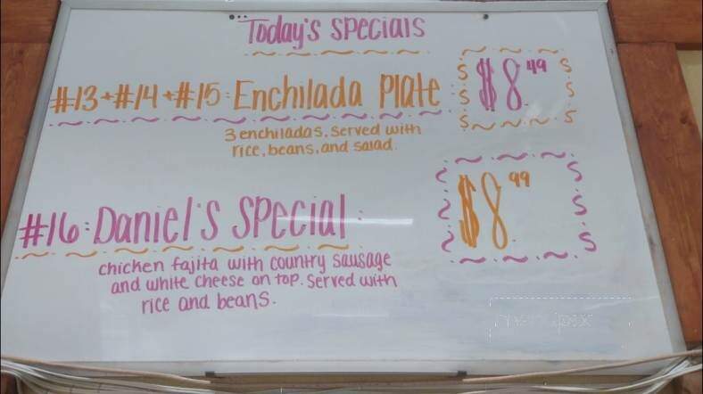 El Charro Amigo - Canyon Lake, TX menu_pic