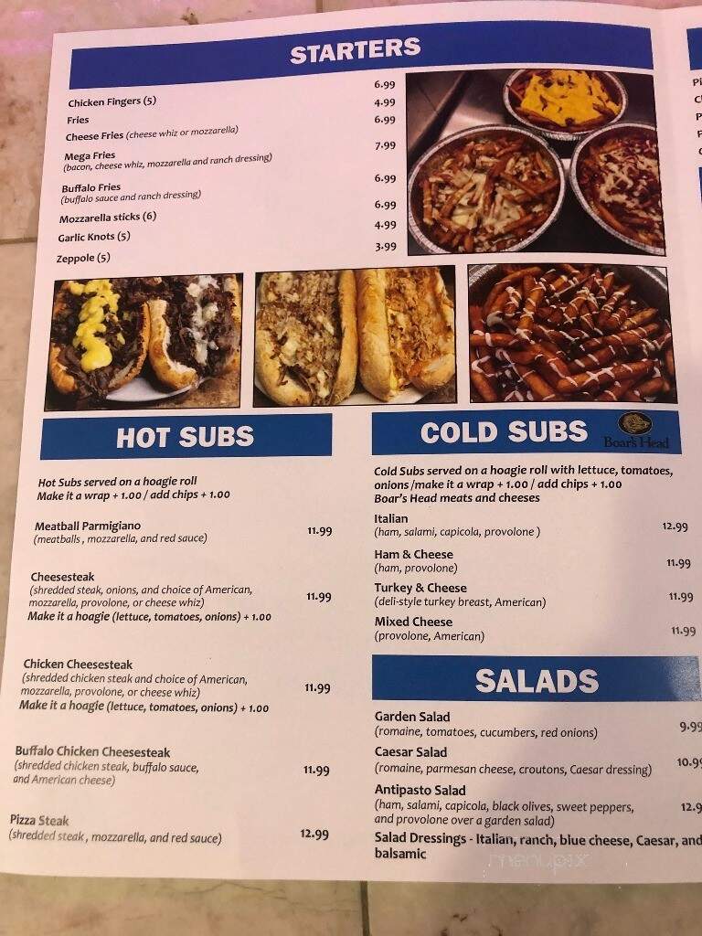 Coast to Coast Pizza Company - Marathon, FL menu_pic